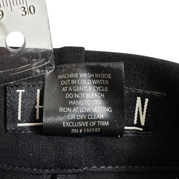 NWT Thalian Jena Trouser Pants Black Ladies 2 Front Seam Workwear Classic Travel - Picture 8 of 10